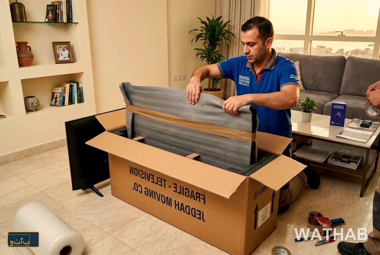 نقل عفش حي الريان جدة - Process Steps
